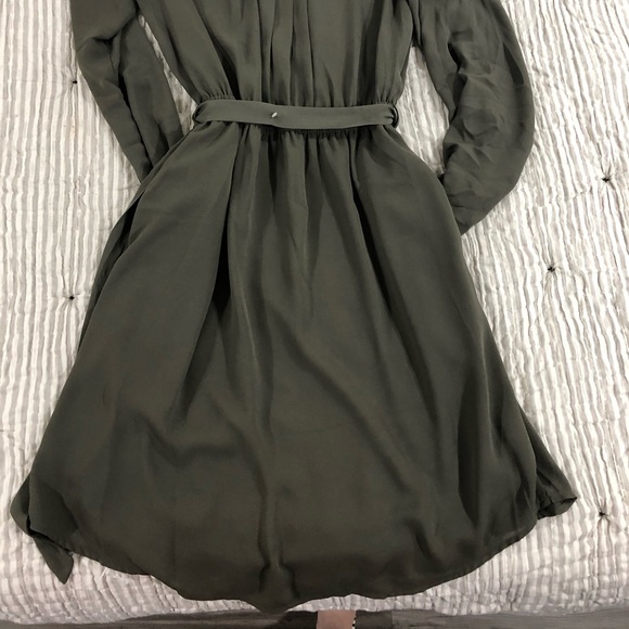 NWOT Massimo dress, olive green, pockets! Size M. - Picture 5 of 14